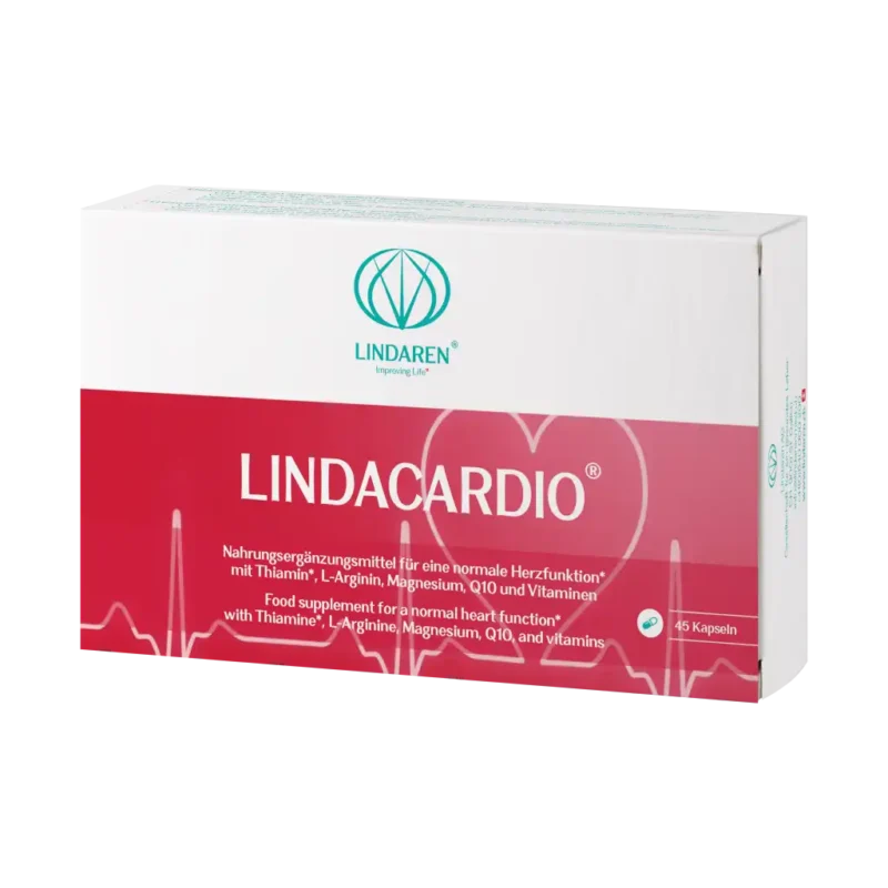 LindaCardio 45 Kapseln mit L-Arginin und Q10, B-Vitamine